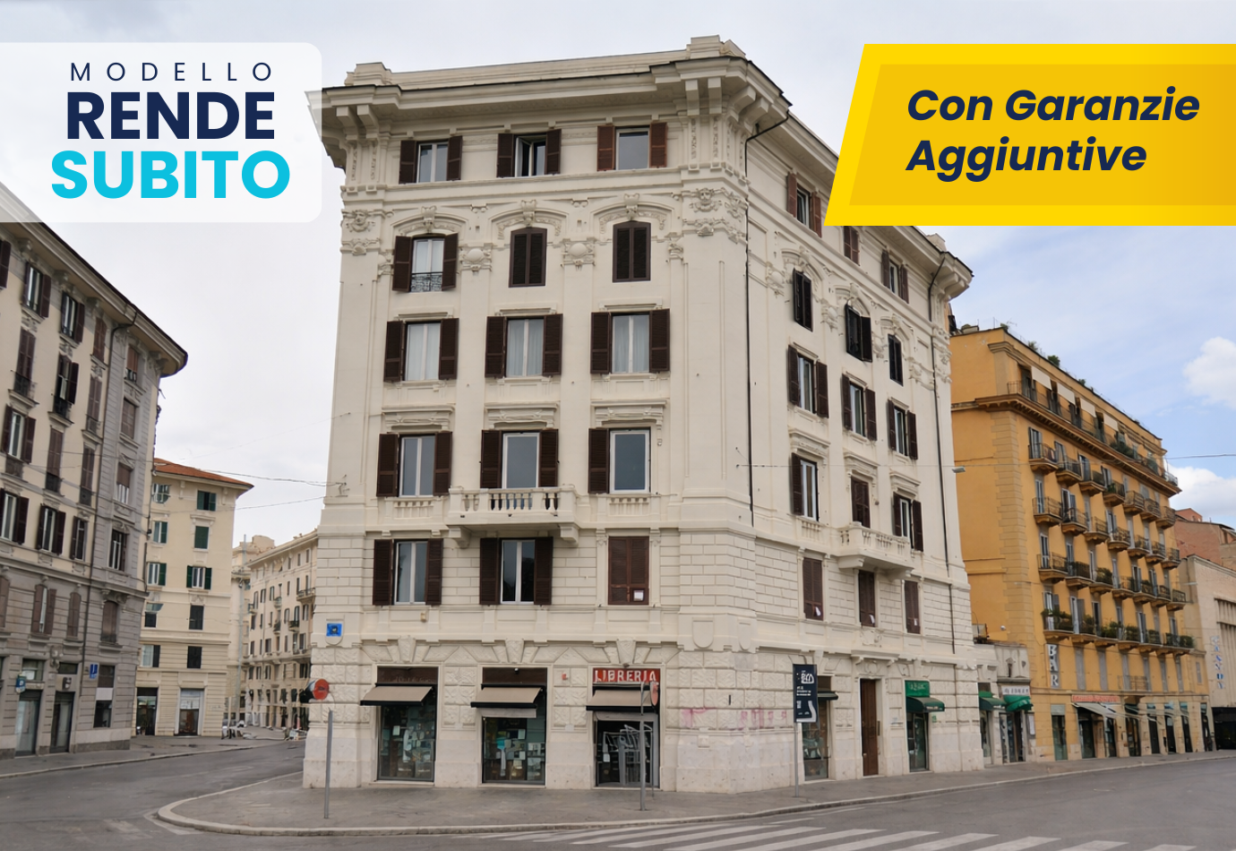 VIA BERGAMO | ROMA | FASE 1 - Cambio di destinazione d'uso, ristrutturazione e frazionamento