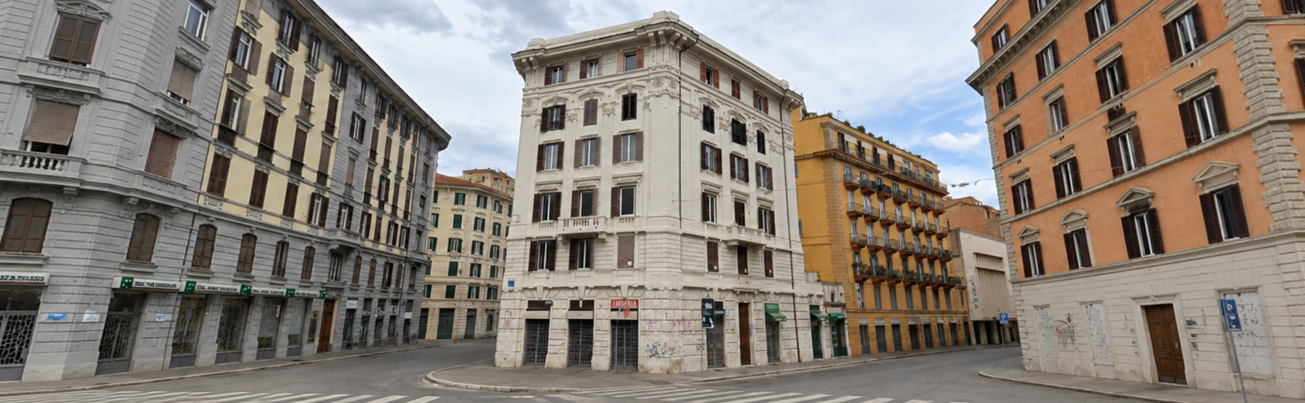 VIA BERGAMO | ROMA | FASE 3 - Cambio di destinazione d'uso, ristrutturazione e frazionamento